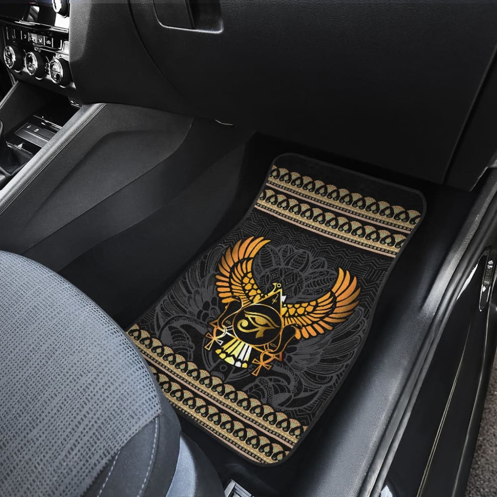 Amazing Ancient Egyptian Wings Eyes Of Horus Car Floor Mats