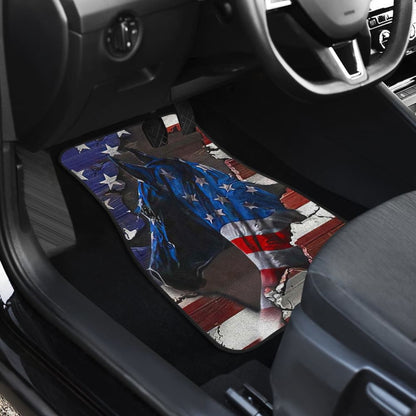 American Horse Amazing Gift for Horse Lovers Car Floor Mats