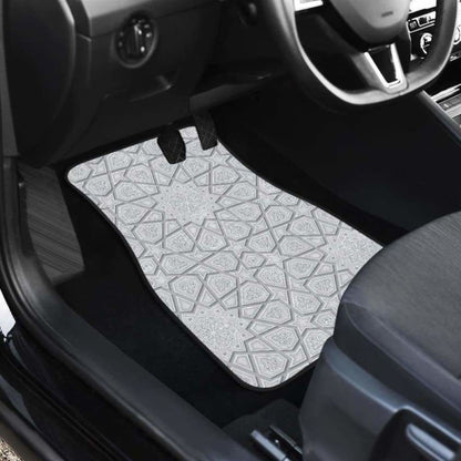 Arabic Star Pattern Front And Back Car Mats