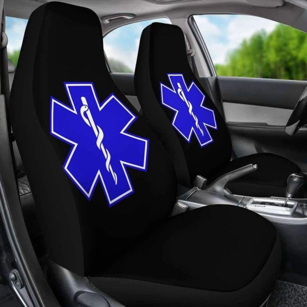 Star of Life EMS Emergency Medical Services Car Seat Covers Amazing Gift Ideas