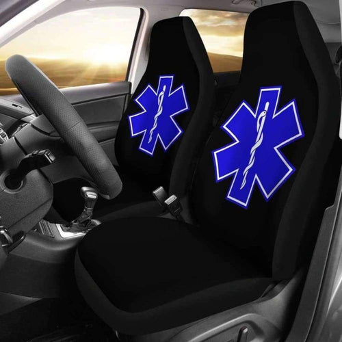 Star of Life EMS Emergency Medical Services Car Seat Covers Amazing Gift Ideas