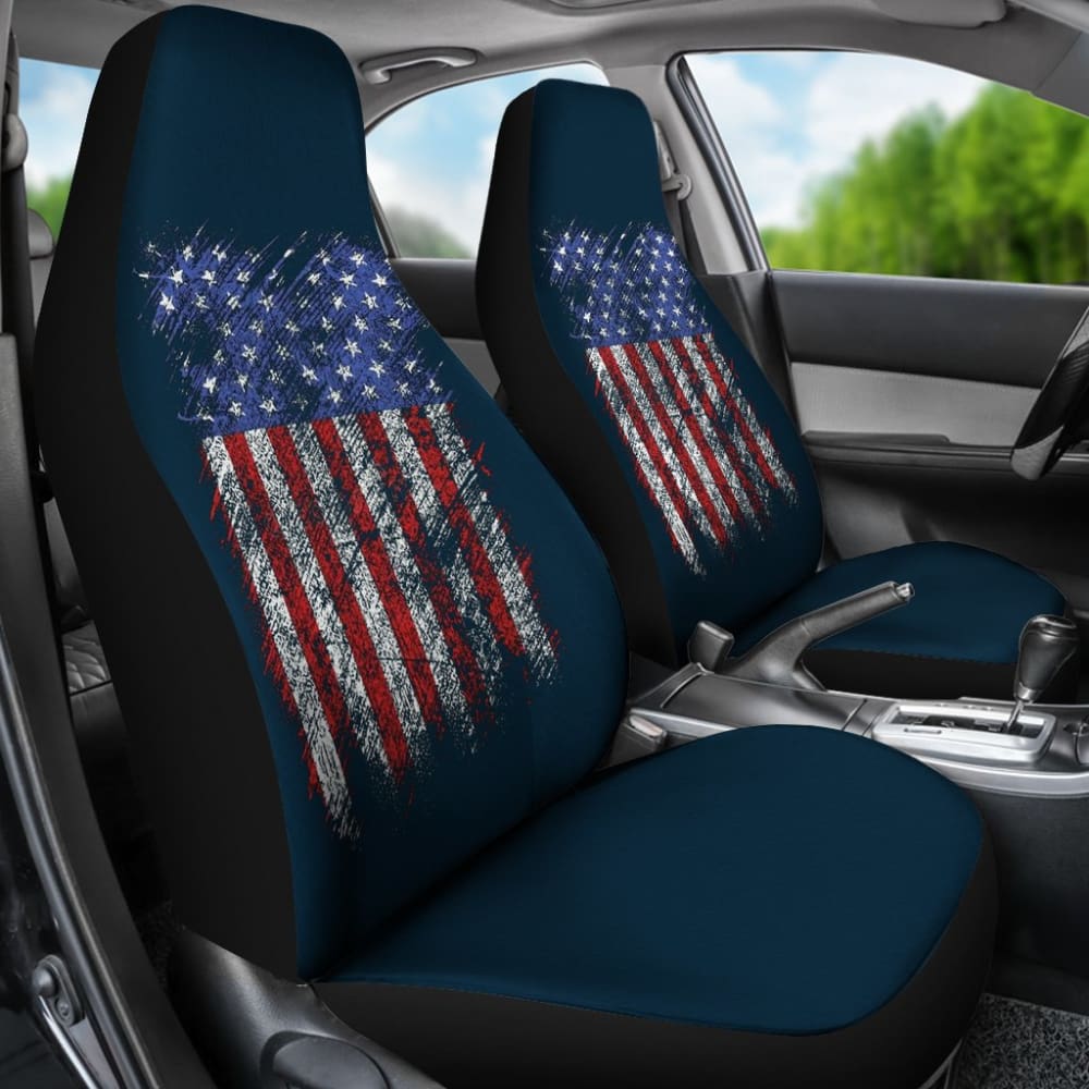 Car Seat Covers With American Flag Pride