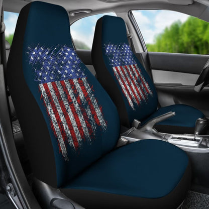 Car Seat Covers With American Flag Pride