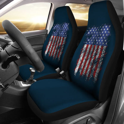 Car Seat Covers With American Flag Pride