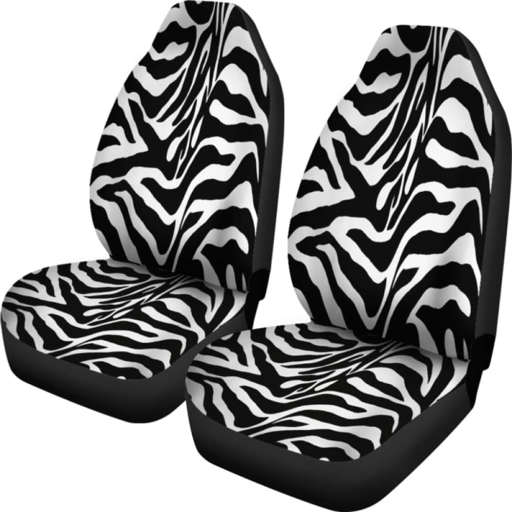 Zebra Print Car Seat Covers
