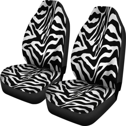 Zebra Print Car Seat Covers