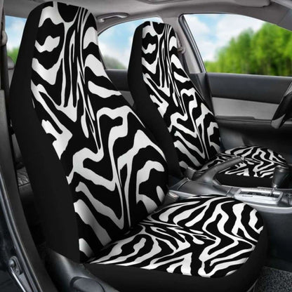 Zebra Print Car Seat Covers