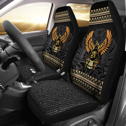 Amazing Ancient Egyptian Wings Eyes Of Horus Car Seat Covers