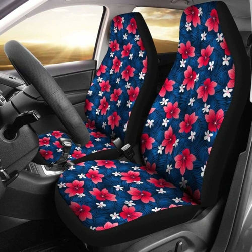 Tropical Flowers Car Seat Covers