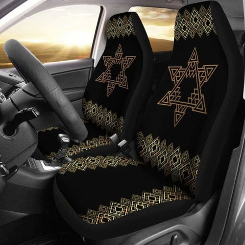 Star Of David Car Seat Covers