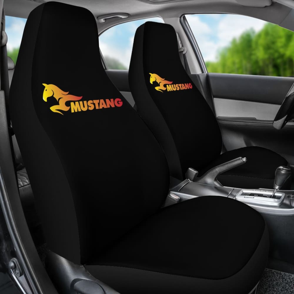 Amazing Horse Mustang Ford Car Seat Covers