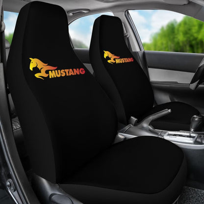 Amazing Horse Mustang Ford Car Seat Covers