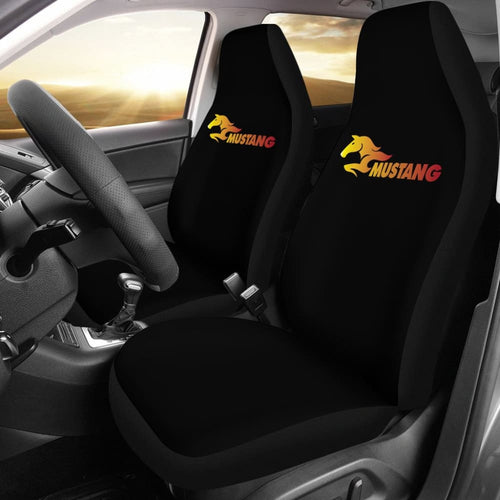 Amazing Horse Mustang Ford Car Seat Covers