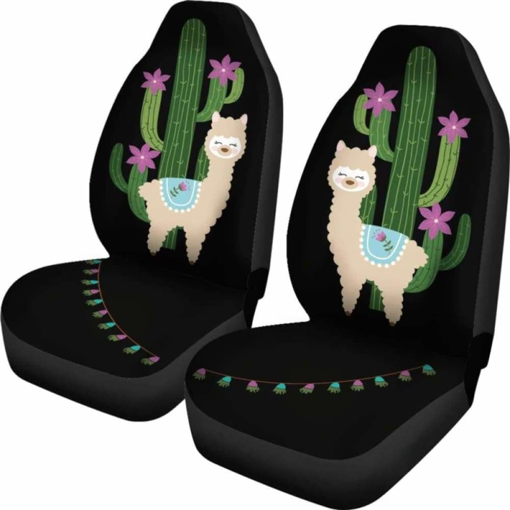 Young Brown Alpaca Car Seat Covers