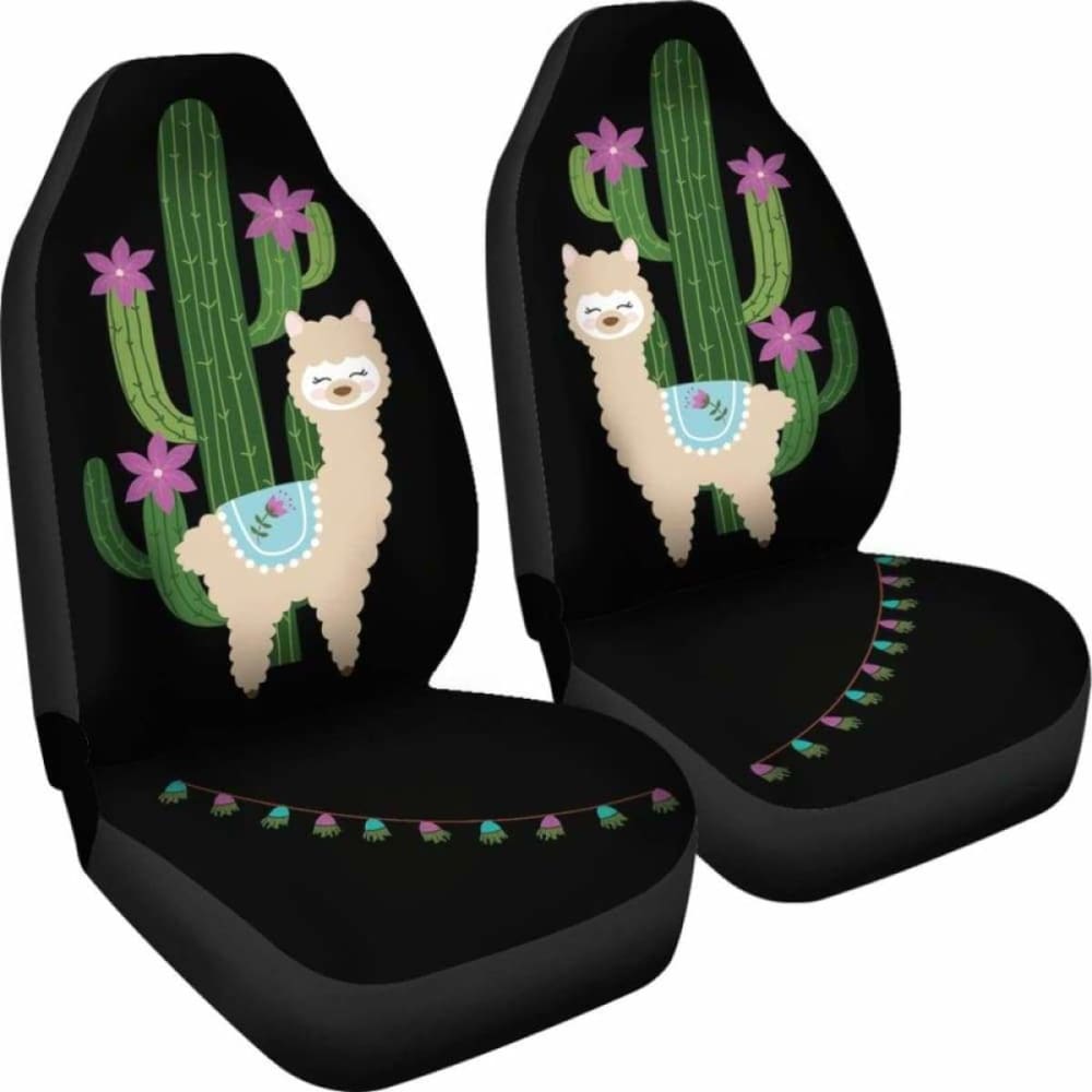 Young Brown Alpaca Car Seat Covers