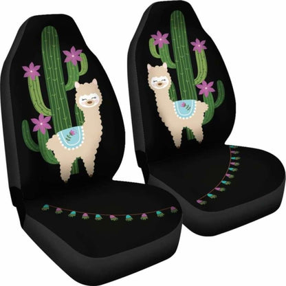 Young Brown Alpaca Car Seat Covers