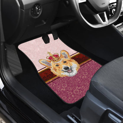 Funny Corgi Dog Design Car Floor Mats