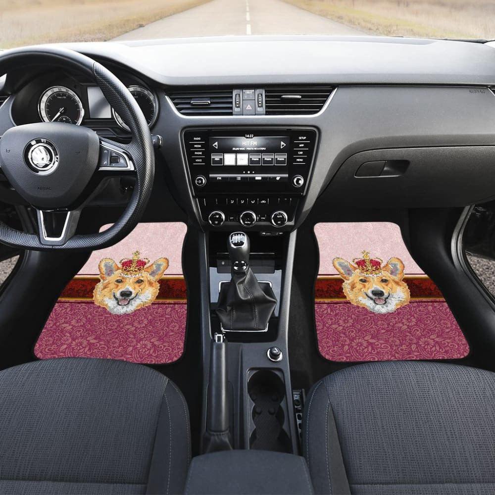 Funny Corgi Dog Design Car Floor Mats