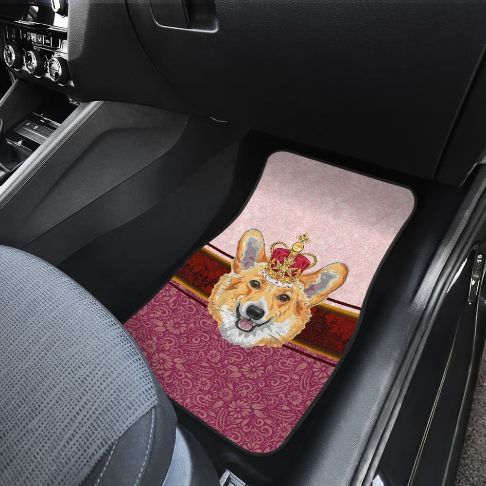 Funny Corgi Dog Design Car Floor Mats