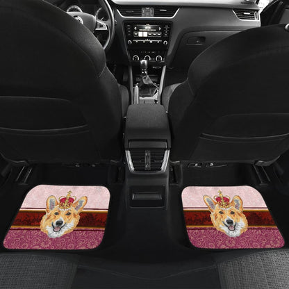 Funny Corgi Dog Design Car Floor Mats