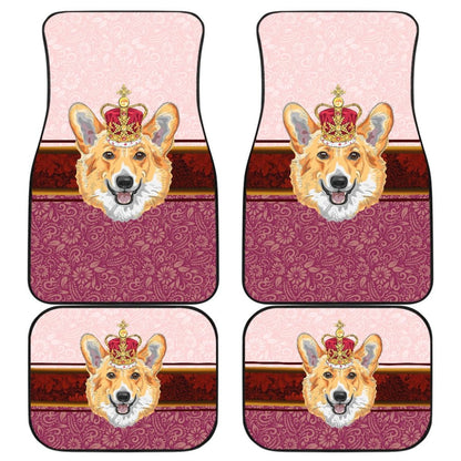 Funny Corgi Dog Design Car Floor Mats