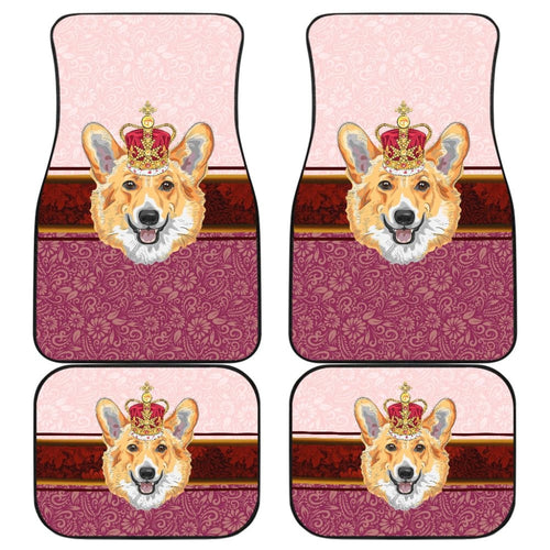Funny Corgi Dog Design Car Floor Mats