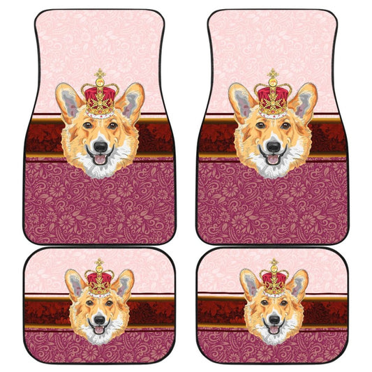 Funny Corgi Dog Design Car Floor Mats