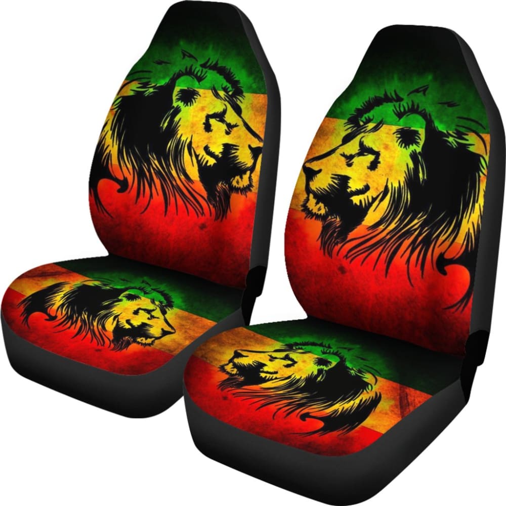 Reggae Rasta Lion Car Seat Covers