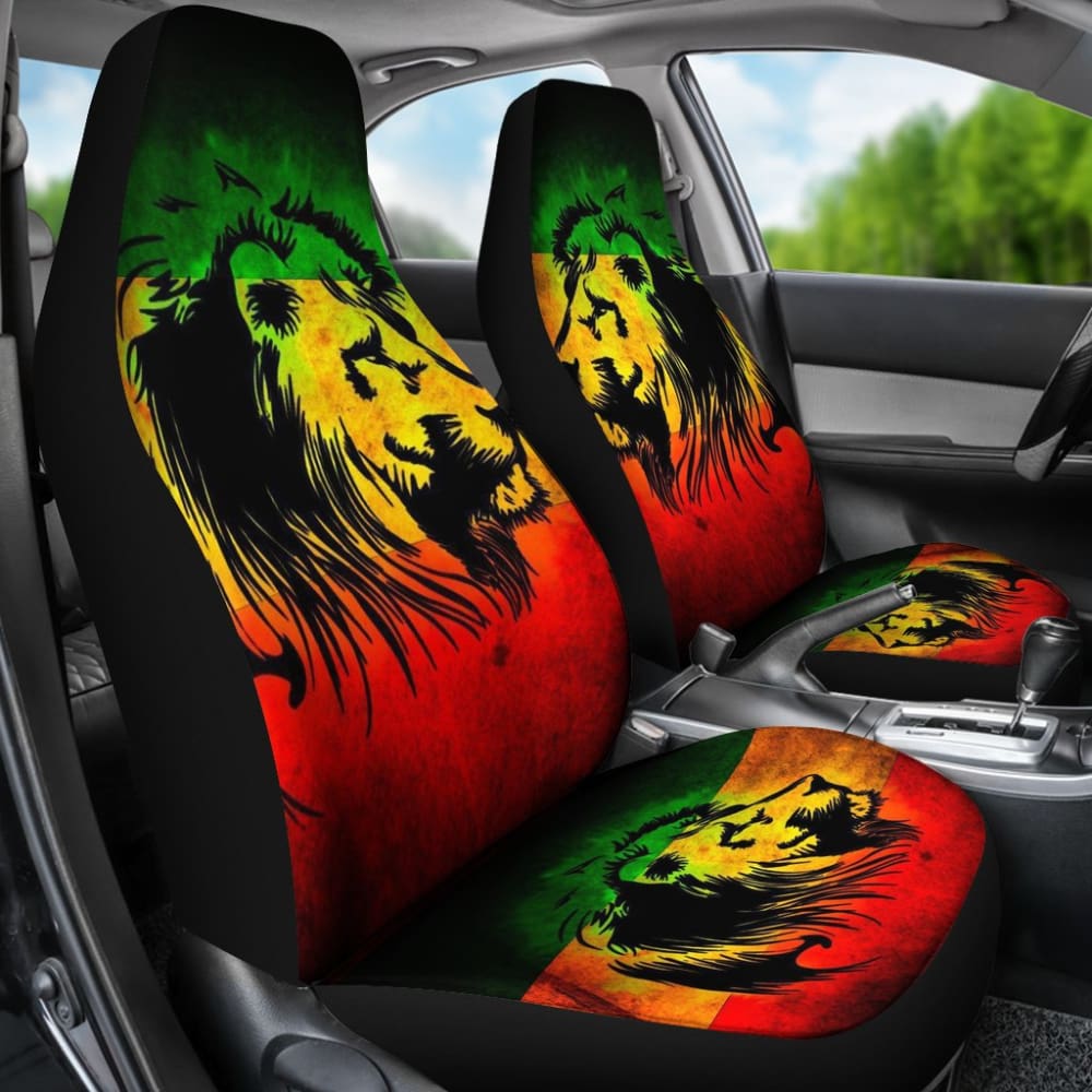 Reggae Rasta Lion Car Seat Covers