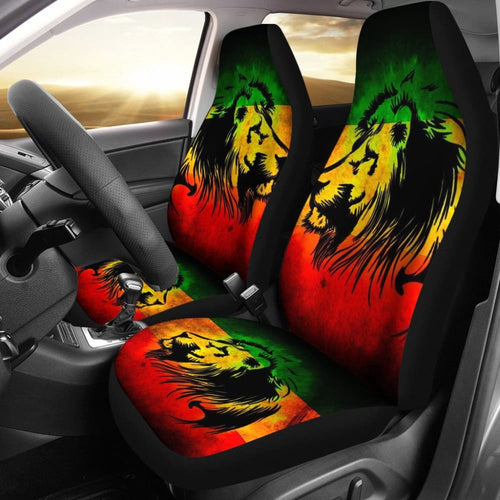 Reggae Rasta Lion Car Seat Covers