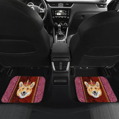 Cute Pembroke Welsh Corgi Dog Print Car Floor Mats