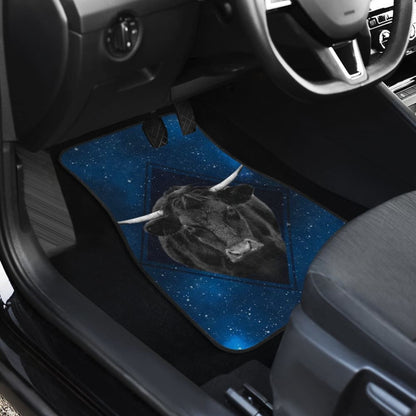 Powerful Bull Galaxy For Bull Cow Lovers Car Floor Mats