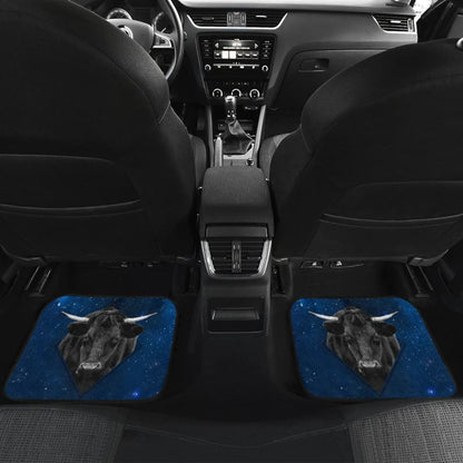 Powerful Bull Galaxy For Bull Cow Lovers Car Floor Mats