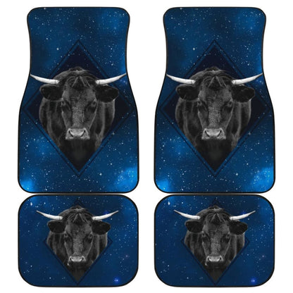 Powerful Bull Galaxy For Bull Cow Lovers Car Floor Mats
