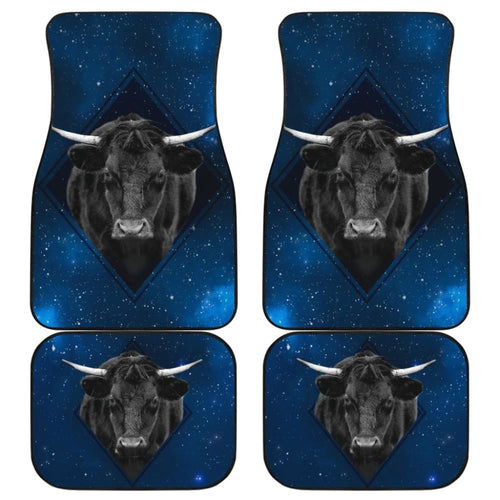 Powerful Bull Galaxy For Bull Cow Lovers Car Floor Mats