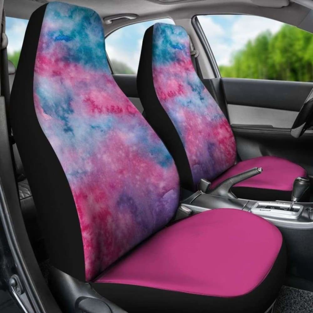 Watercolor Pink Car Seat Covers