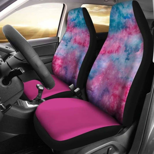 Watercolor Pink Car Seat Covers