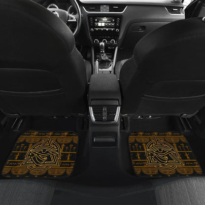 Amazing Ancient Egyptian Eyes Of Horus Powerful Symbol Car Floor Mats