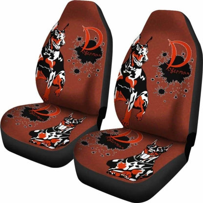 Doberman  Car Seat Covers