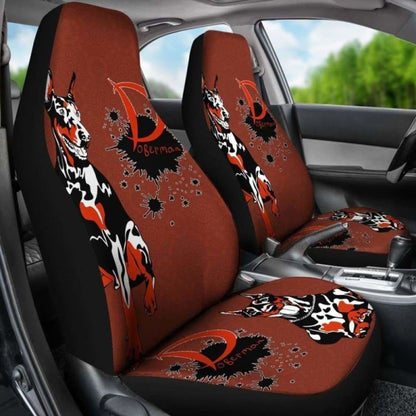 Doberman  Car Seat Covers