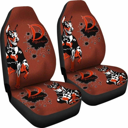 Doberman  Car Seat Covers