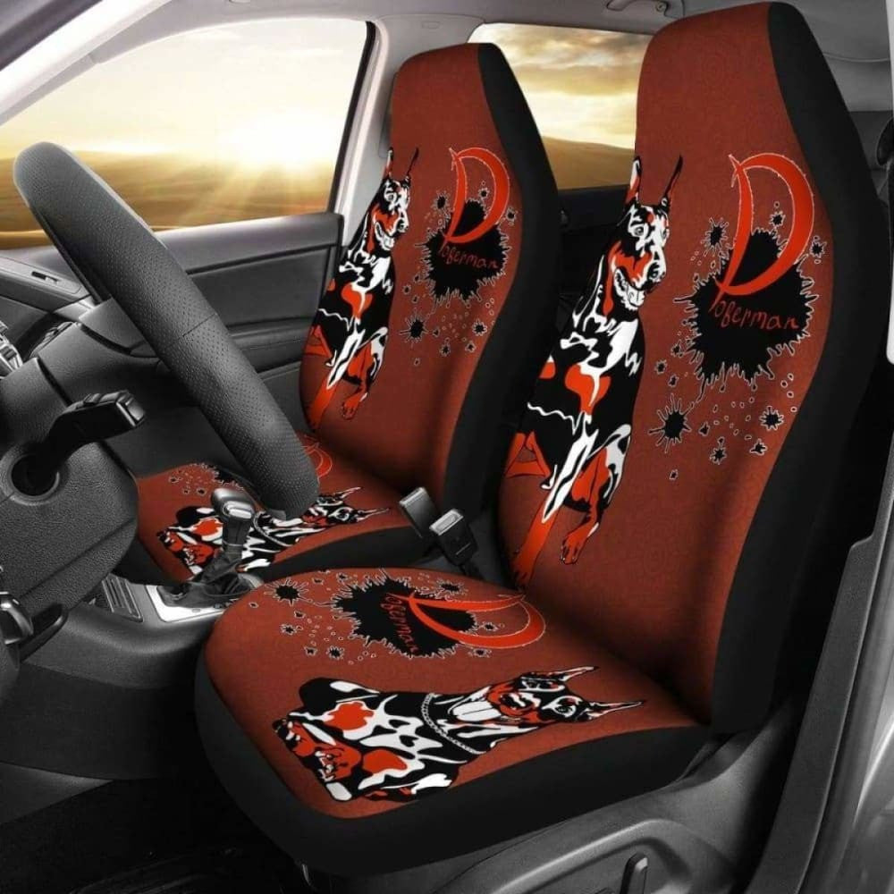 Doberman  Car Seat Covers