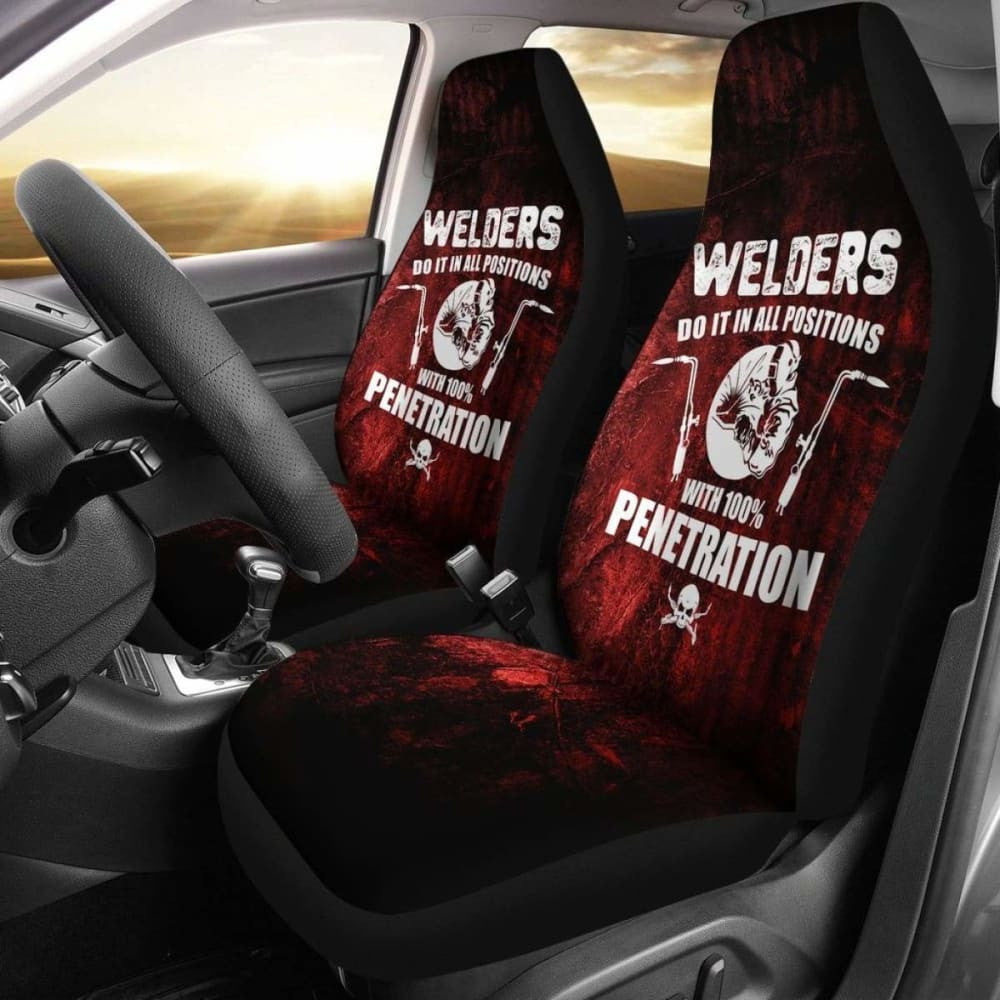 Welder Positions Car Seat Covers