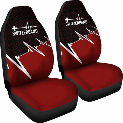 Switzerland Car Seat Covers - Switzerland In My Heartbeat