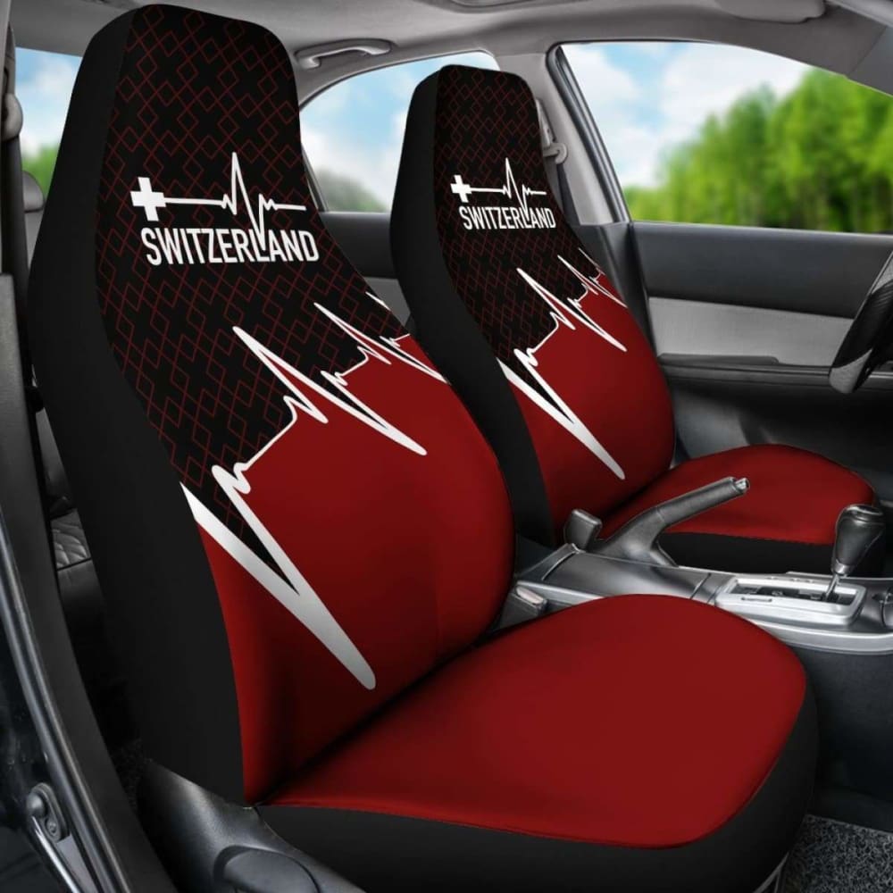 Switzerland Car Seat Covers - Switzerland In My Heartbeat
