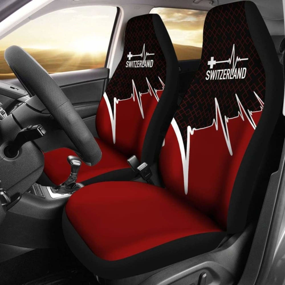 Switzerland Car Seat Covers - Switzerland In My Heartbeat