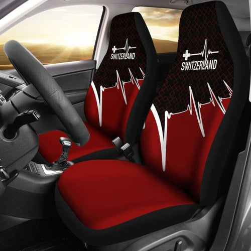 Switzerland Car Seat Covers - Switzerland In My Heartbeat