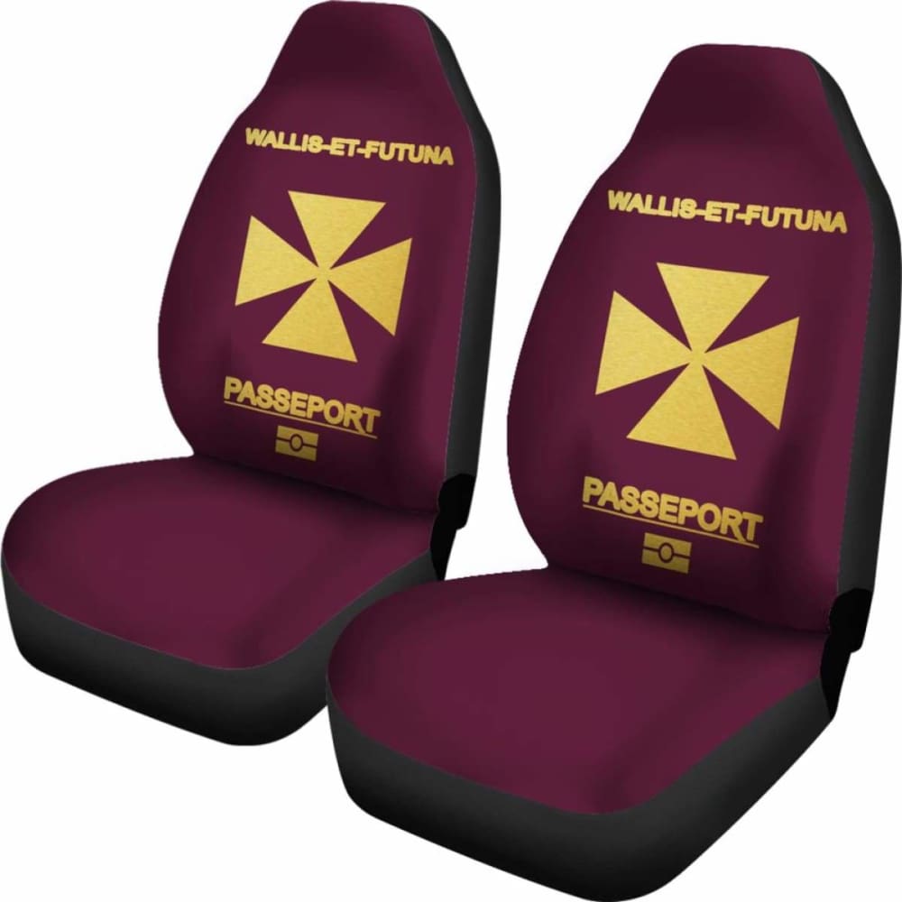 Wallis And Futuna Car Seat Covers - Wallis-Et-Futuna Passeport -
