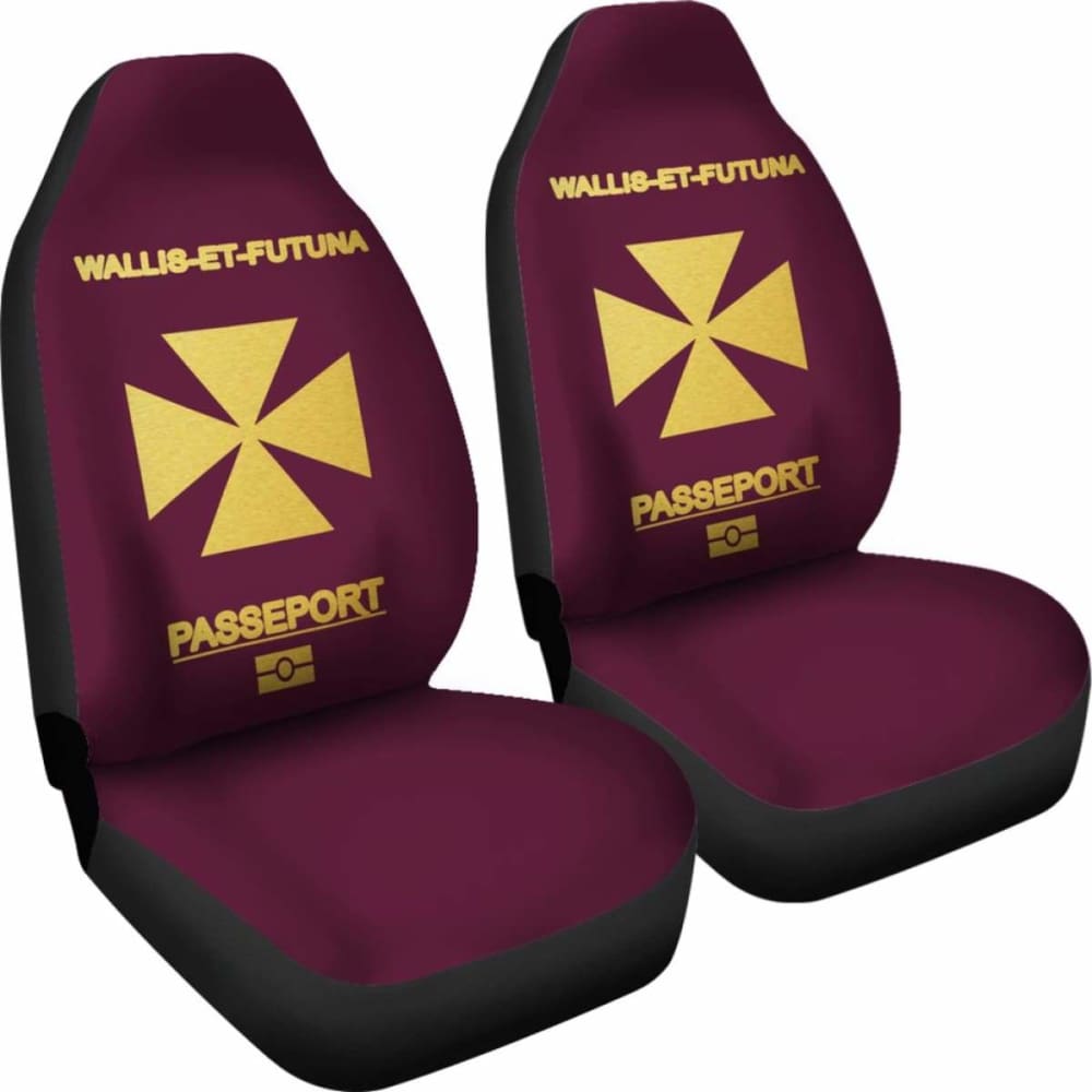 Wallis And Futuna Car Seat Covers - Wallis-Et-Futuna Passeport -