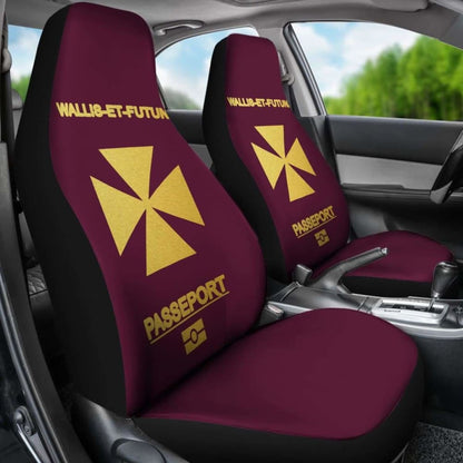 Wallis And Futuna Car Seat Covers - Wallis-Et-Futuna Passeport -